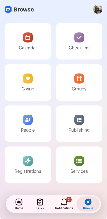 PCA Browse tab